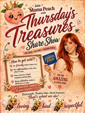 🍑 Thursday's Treasure🍑🎶 Share Show